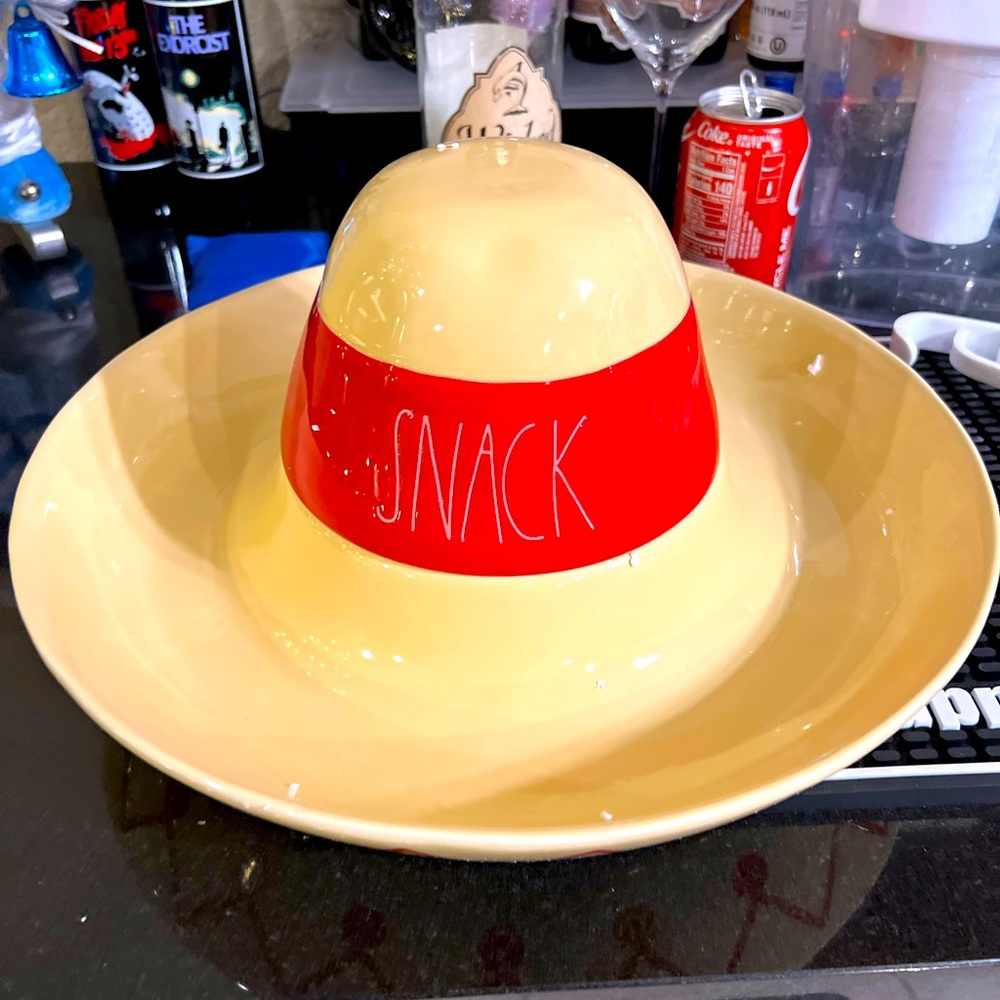 COPY - COPY - New Rae Dunn Sombrero Chip and dip hat